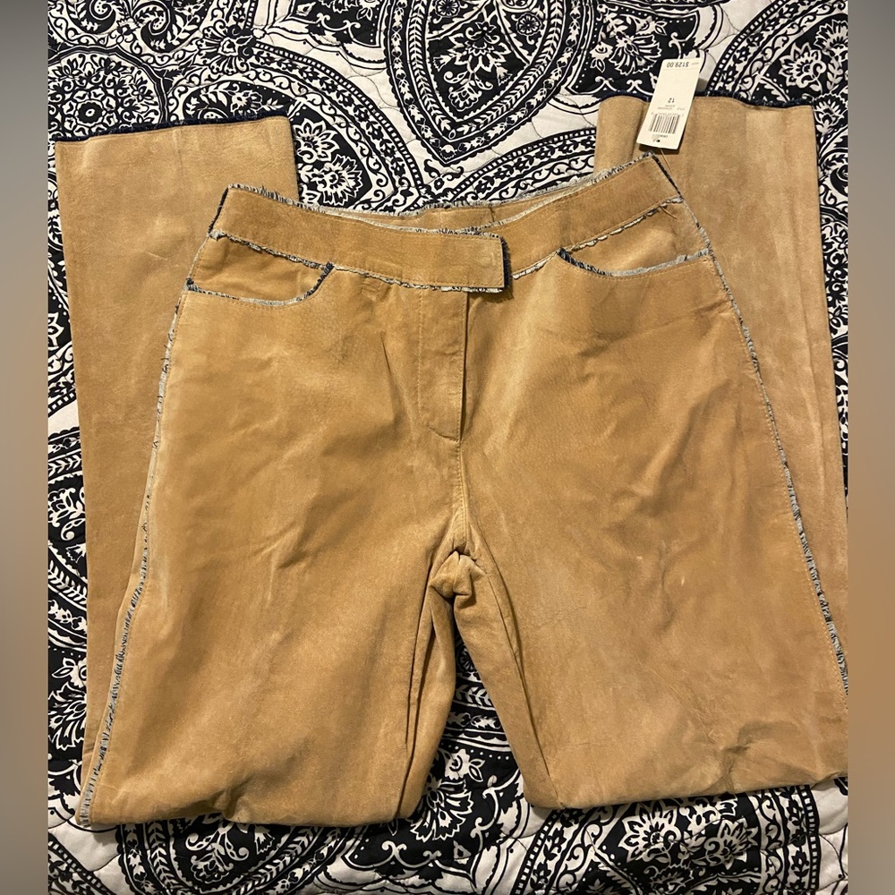 INC leather pants